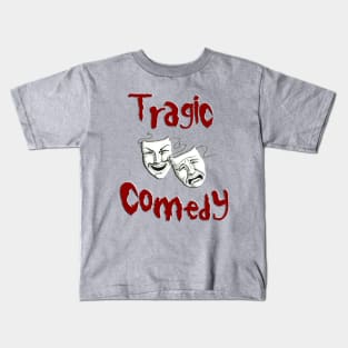 Tragic Comedy Classic Logo Kids T-Shirt